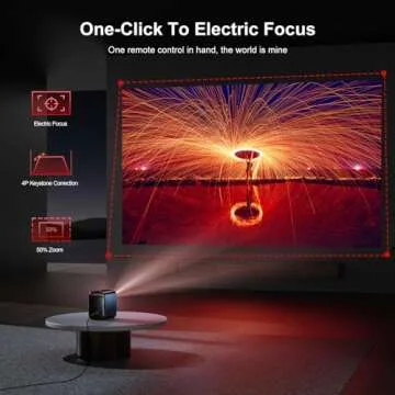 4K Projector with Netflix & Smart Features | Jimveo E28