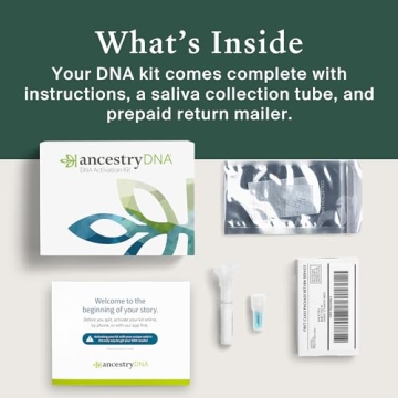 AncestryDNA Genetic Test Kit Ethnicity & Heritage Discovery
