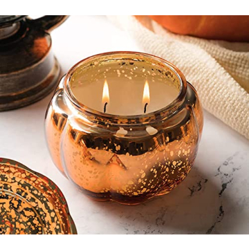 Eco-friendly Pumpkin Shaped Candles for Home Decor