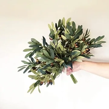 Artful DVGUN Olive Branches for Home Decor and Gifting