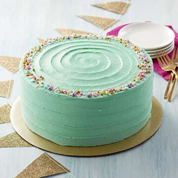 10 in Wilton Aluminum Round Cake Pan for Perfect Cakes