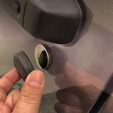 AZUTO Keyhole Covers for Jeep Wrangler (JL) / Gladiator (JT) 2018-2024 Door Security Accessories Keyhole Protection Item