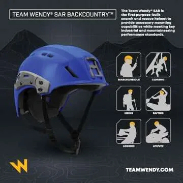 Team Wendy SAR Backcountry Helmet for Ultimate Safety