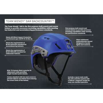 Team Wendy SAR Backcountry Helmet for Ultimate Safety