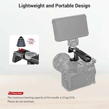 SmallRig Lightweight Top Handle 2949 for Balanced Camera Grip