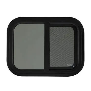 RecPro RV Window 20" W x 15" H Teardrop Slide