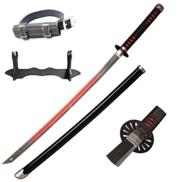 lkjad Cosplay Swords Tanjirou Samurai Sword Plastic Toy Sword for Costume Play