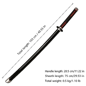 lkjad Tanjirou Samurai Sword Plastic Toy for Kids