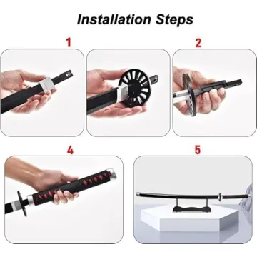 lkjad Tanjirou Samurai Sword Plastic Toy for Kids