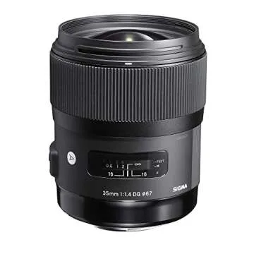 Sigma 35mm f/1.4 DG HSM Art Lens for Canon EF Bundle with USB Dock and 64GB SD Card