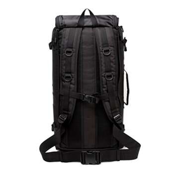 CRAZY ANTS Military Tactical Backpack Hiking Camping Daypack Shoulder Laptop Bag Upgraded Version,Bl...