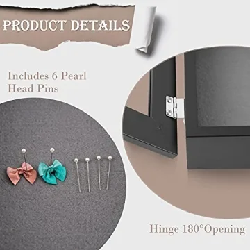 Golden State Art Shadow Box Frame 8x10.5 for Cherished Memories