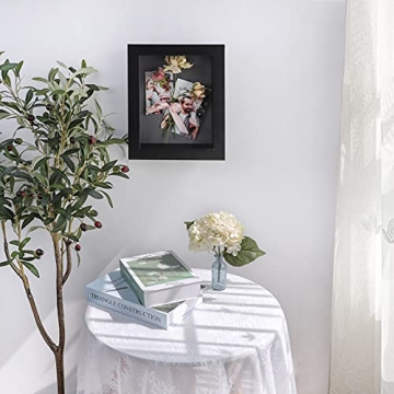 Golden State Art Shadow Box Frame 8x10.5 for Cherished Memories