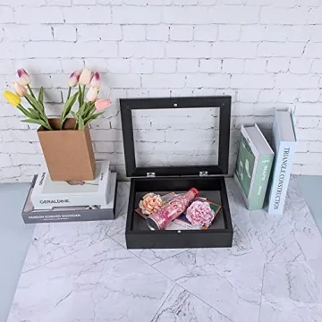 Golden State Art Shadow Box Frame 8x10.5 for Cherished Memories