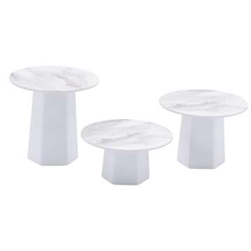 Sugar & Cloth Marble Mini Cupcake Stand Set