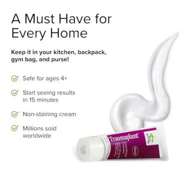 Traumaplant Comfrey Cream - Fast Pain Relief for All Ages