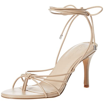 The Drop Women's Archie Lace-Up Strappy Heeled Sandal - Stylish & Comfortable