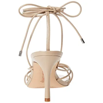 The Drop Women's Archie Lace-Up Heeled Sandal - Comfort & Style