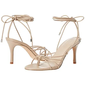 The Drop Women's Archie Lace-Up Heeled Sandal - Comfort & Style