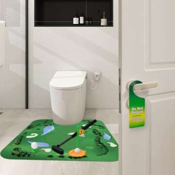 Funny Toilet Golf Set for White Elephant Gifts and More