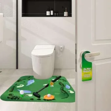 Funny Toilet Golf Set for White Elephant Gifts and More