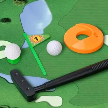 Funny Toilet Golf Set for White Elephant Gifts and More