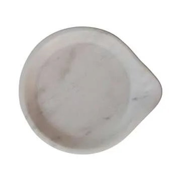 Elegant Bloomingville White Marble Spoon Rest for Your Kitchen