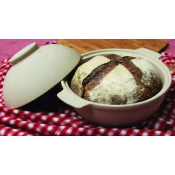 SuperStone / 9" x 8" Bread Dome Baker