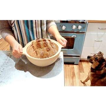 SuperStone / 9" x 8" Bread Dome Baker