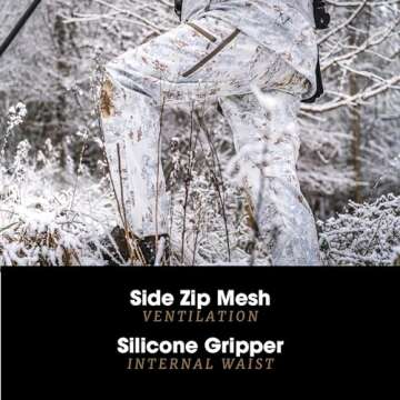 FORLOH Men's AllClima Stretch Woven Pants - Multi-Use Outdoor Gear