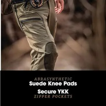 FORLOH Men's AllClima Stretch Woven Pants - Multi-Use Outdoor Gear