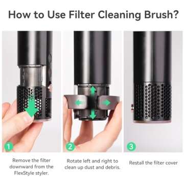 Essential Filter Cleaning Brush for Shark FlexStyle Devices