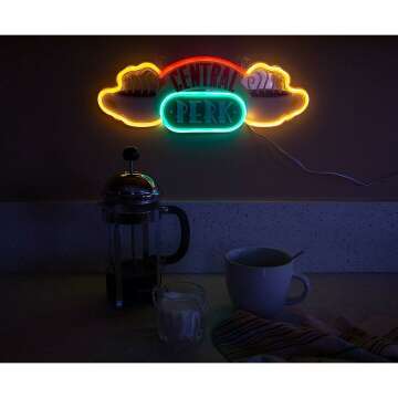 Friends Coffee Shop Neon Light - 16-Inch LED Sign