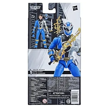 Dino Fury Blue Ranger 6-Inch Premium Action Figure