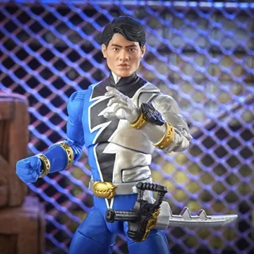Dino Fury Blue Ranger 6-Inch Premium Action Figure
