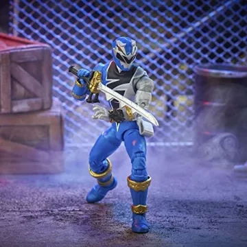 Dino Fury Blue Ranger 6-Inch Premium Action Figure