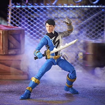 Dino Fury Blue Ranger 6-Inch Premium Action Figure