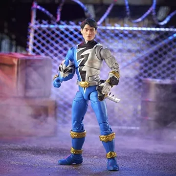 Dino Fury Blue Ranger 6-Inch Premium Action Figure