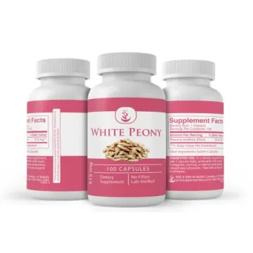 Pure White Peony Capsules No Fillers Lab Verified Immune Support