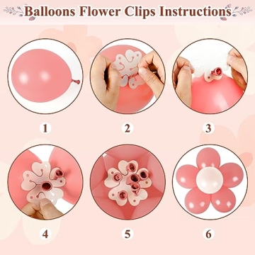 Amandir Boho Balloon Garland Kit for Baby Showers and Parties