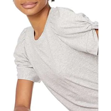 Stylish Women's Twist Sleeve T-Shirt for Everyday Comfort