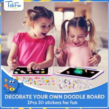 TEKFUN LCD Writing Tablet - Eco-Friendly Doodle Board for Kids