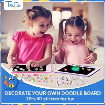 TEKFUN LCD Writing Tablet - Eco-Friendly Doodle Board for Kids