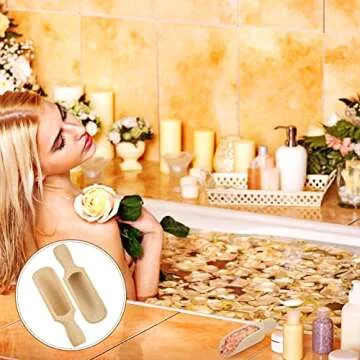 6 Pcs Wooden Scoop Set for Kitchen and Home Organization