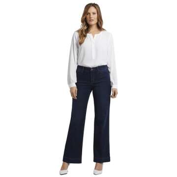 NYDJ Women's Misses Teresa-Trouser, Burbank WASH, 14