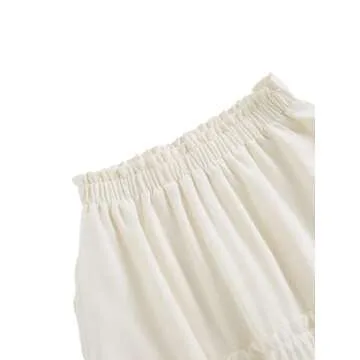 Avanova Ruffle High Waist Maxi Skirt for Women