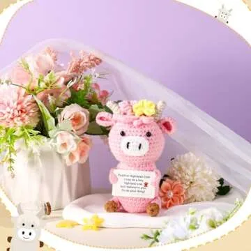 Highland Cow Crochet - Emotional Support Gift for All Ages