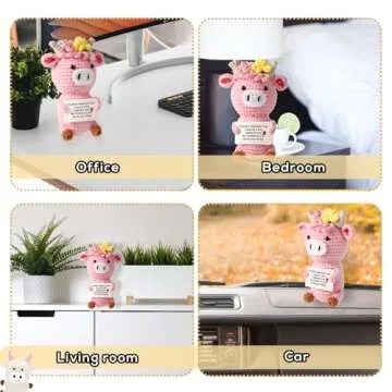 Highland Cow Crochet - Emotional Support Gift for All Ages