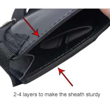 Katana Samurai Ninja Sword Carrying Belt Frog (5)