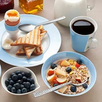 HaWare Hammered Silverware Set, 60-Piece Stainless Steel Flatware for 12, Modern Eating Utensils Tableware Cutlery for Kitchen Hotel Restaurant Party, Mirror Polished - Dishwasher Safe